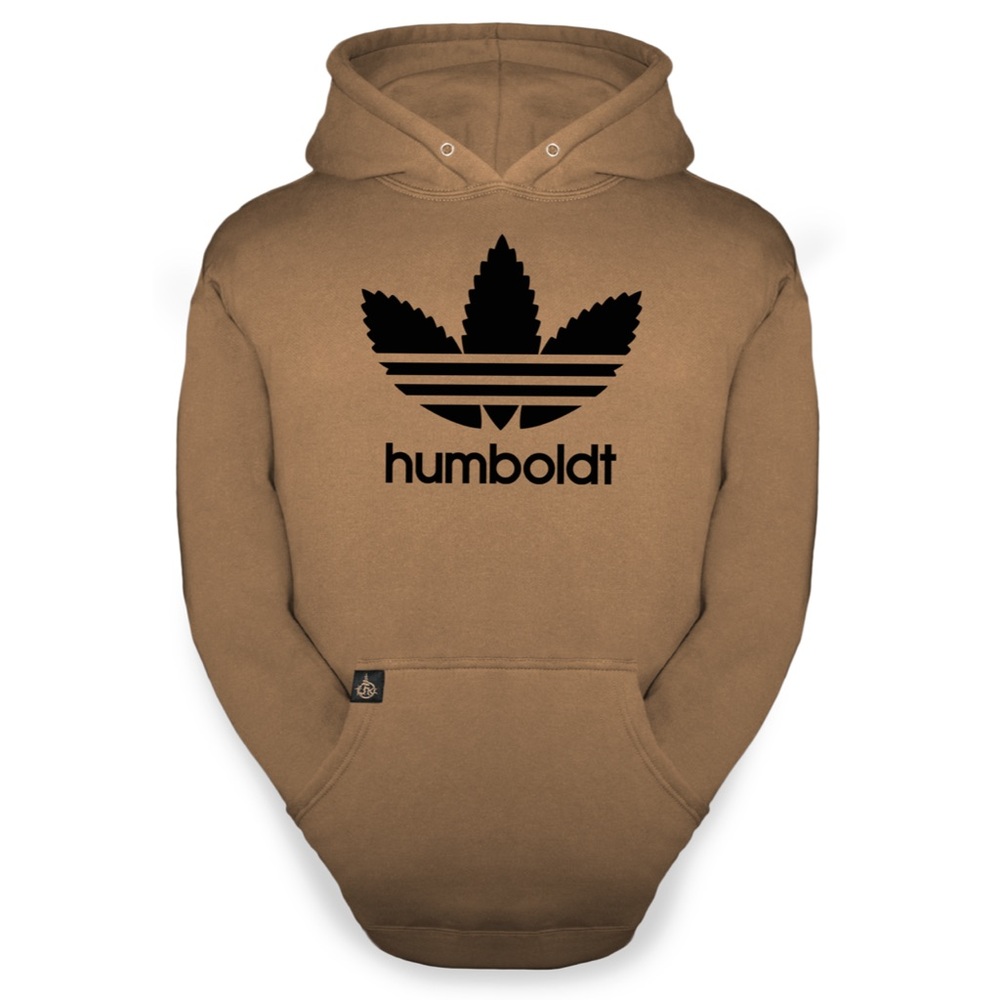 NWT Trefoil Hoodie Tan S